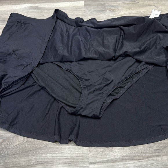 🏴 In Every Story Black Skirt bathing suit bottoms size 6X - Picture 5 of 7